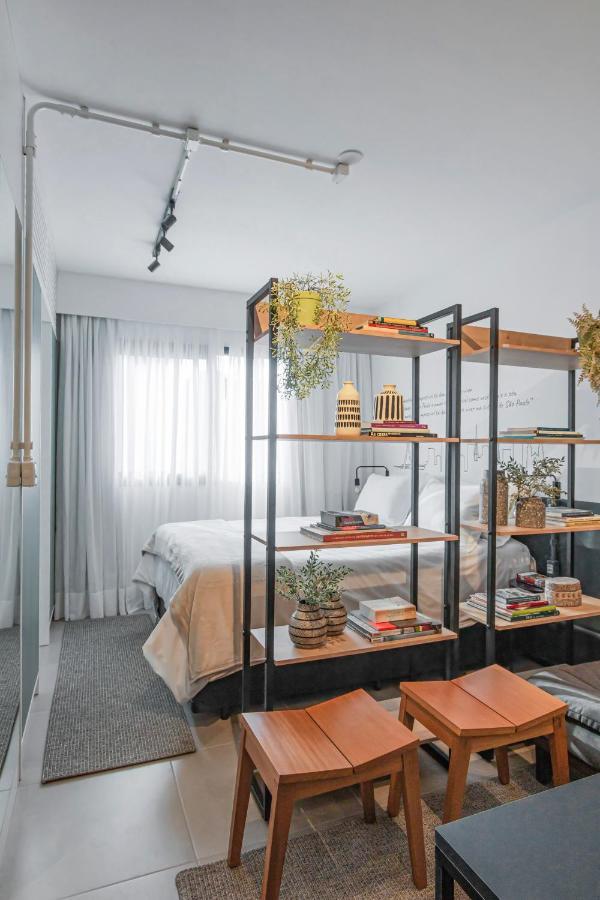 Studio Charme Vila Mariana Com Lava Loucas Appartement São Paulo Buitenkant foto