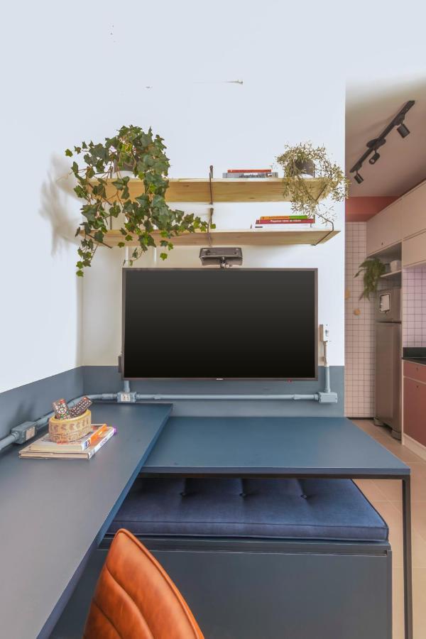 Studio Charme Vila Mariana Com Lava Loucas Appartement São Paulo Buitenkant foto